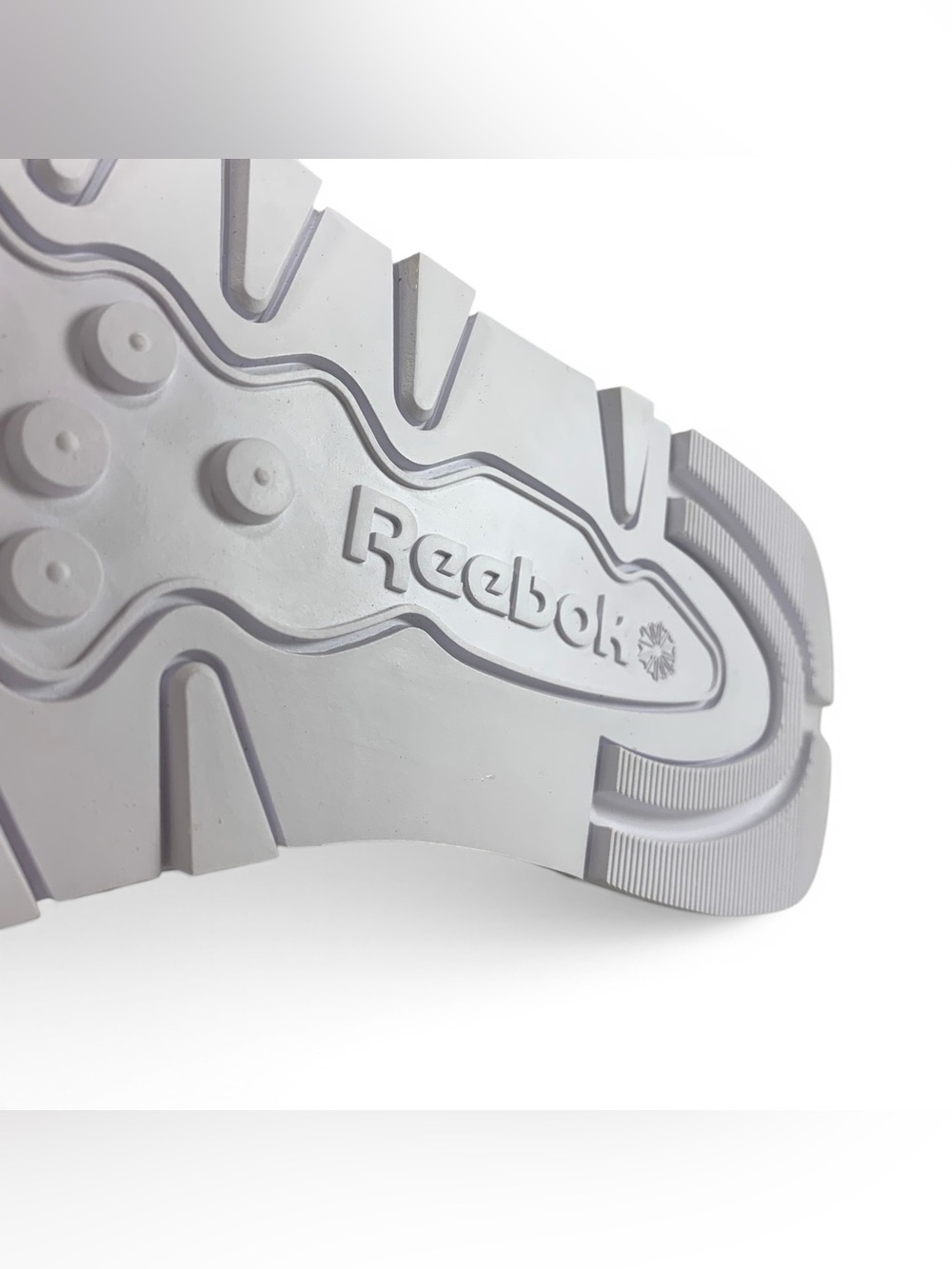Reebok Classic Leather White Gritty Grey Men's Shoes Sneakers 100242398 - Picture 10 of 10